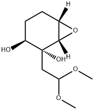 7-Oxabicyclo[4.1.0]heptane-2,3-diol, 2-(2,2-dimethoxyethyl)-, (1S,2R,3S,6S)- (9CI)
