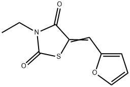 2,4-Thiazolidinedione,3-ethyl-5-(2-furanylmethylene)-(9CI)