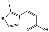2-Propenoicacid,3-(5-fluoro-1H-imidazol-4-yl)-,(2Z)-(9CI)