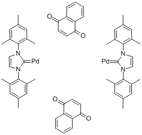 1,3-双(2,4,6-三甲基苯基)咪唑-2-基亚(1,4-萘苯醌)钯(0)二聚体
