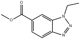 1H-Benzotriazole-6-carboxylicacid,1-ethyl-,methylester(9CI)