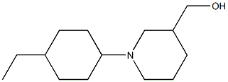 3-Piperidinemethanol,1-(4-ethylcyclohexyl)-(9CI)