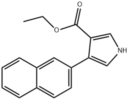 4-(2-NAPHTHALENYL)-1H-PYRROLE-3-CARBOXYLIC ACID ETHYL ESTER