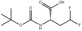 (S)-2-N-叔丁氧羰基氨基-4,4-二氟丁酸