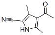 1H-Pyrrole-2-carbonitrile, 4-acetyl-3,5-dimethyl- (9CI)