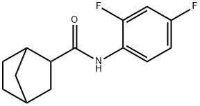 Bicyclo[2.2.1]heptane-2-carboxamide, N-(2,4-difluorophenyl)- (9CI)