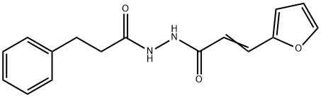 (2E)-3-(furan-2-yl)-N'-(3-phenylpropanoyl)prop-2-enehydrazide