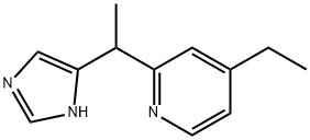 Pyridine, 4-ethyl-2-[1-(1H-imidazol-4-yl)ethyl]- (9CI)