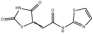 (Z)-2-(2,4-dioxothiazolidin-5-ylidene)-N-(thiazol-2-yl)acetamide