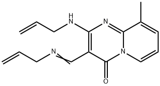 2-Allylamino-3-allyliminomethyl-9-methyl-pyrido[1,2-a]pyrimidin-4-one