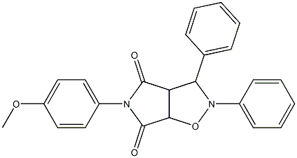 5-(4-methoxyphenyl)-2,3-diphenyltetrahydro-4H-pyrrolo[3,4-d]isoxazole-4,6(5H)-dione