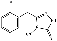 4-氨基-5-(2-氯苄基)-4H-1,2,4-三唑-3-硫醇
