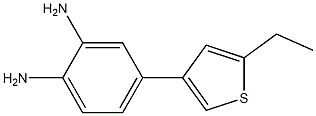 1,2-Benzenediamine,4-(5-ethyl-3-thienyl)-(9CI)