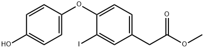 methyl 2-(4-(4-hydroxyphenoxy)-3-iodophenyl)acetate