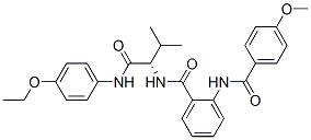 Benzamide, N-[(1S)-1-[[(4-ethoxyphenyl)amino]carbonyl]-2-methylpropyl]-2-[(4-methoxybenzoyl)amino]- (9CI)