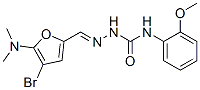 Hydrazinecarboxamide,  2-[[4-bromo-5-(dimethylamino)-2-furanyl]methylene]-N-(2-methoxyphenyl)-