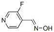 4-Pyridinecarboxaldehyde,3-fluoro-,oxime(9CI)