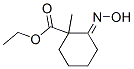 Cyclohexanecarboxylic acid, 2-(hydroxyimino)-1-methyl-, ethyl ester, (2E)-