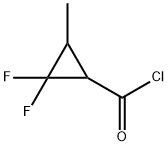 Cyclopropanecarbonyl chloride, 2,2-difluoro-3-methyl- (9CI)