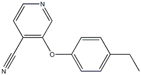 4-Pyridinecarbonitrile,3-(4-ethylphenoxy)-(9CI)