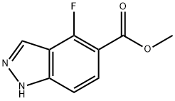 1H-indazole-5-carboxylic acid, 4-fluoro-, Methyl ester