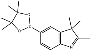 2,3,3-三甲基-5-(4,4,5,5-四甲基-1,3,2-二氧杂硼烷-2-基)-3H-吲哚