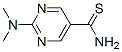5-Pyrimidinecarbothioamide, 2-(dimethylamino)- (9CI)