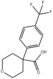 4-(4-三氟甲基苯基)四氢吡喃-4-甲酸