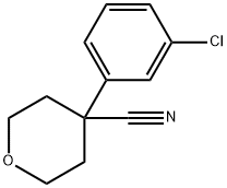 4-(3-chlorophenyl)-tetrahydro-2H-pyran-4-carbonitrile