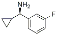 Benzenemethanamine, alpha-cyclopropyl-3-fluoro-, (alphaR)- (9CI)