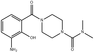 4-(3-aMino-2-hydroxybenzoyl)-N,N-diMethylpiperazine-1-carboxaMide