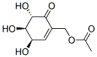 2-Cyclohexen-1-one, 2-[(acetyloxy)methyl]-4,5,6-trihydroxy-, (4R,5R,6S)- (9CI)