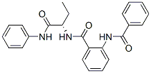 Benzamide, 2-(benzoylamino)-N-[(1S)-1-[(phenylamino)carbonyl]propyl]- (9CI)