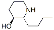 3-Piperidinol, 2-butyl-, (2R,3S)- (9CI)