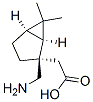 Bicyclo[3.1.0]hexane-2-acetic acid, 2-(aminomethyl)-6,6-dimethyl-, (1S,2R,5R)- (9CI)