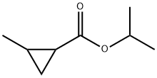 Cyclopropanecarboxylic acid, 2-methyl-, 1-methylethyl ester (9CI)