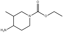 1-Piperidinecarboxylic  acid,  4-amino-3-methyl-,  ethyl  ester