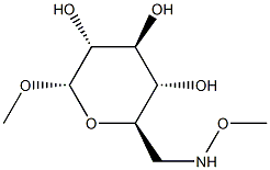 alpha-D-Glucopyranoside, methyl 6-deoxy-6-(methoxyamino)- (9CI)