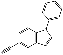 1-phenyl-5-cyanoindole