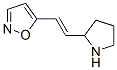 Isoxazole, 5-[(1E)-2-(2-pyrrolidinyl)ethenyl]- (9CI)