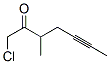 5-Heptyn-2-one,  1-chloro-3-methyl-