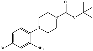 tert-butyl 4-(2-amino-4-bromophenyl)piperazine-1-carboxylate