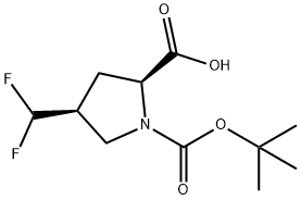 (4S)-1-(叔丁氧羰基)-4-(二氟甲基)吡咯烷-2-羧酸
