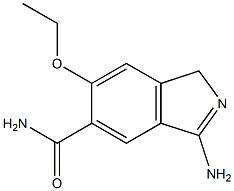 1H-Isoindole-5-carboxamide,3-amino-6-ethoxy-(9CI)
