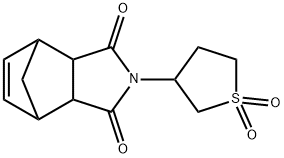 2-(1,1-dioxidotetrahydro-3-thienyl)-3a,4,7,7a-tetrahydro-1H-4,7-methanoisoindole-1,3-dione