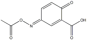 1,4-Cyclohexadiene-1-carboxylicacid,3-[(acetyloxy)imino]-6-oxo-(9CI)