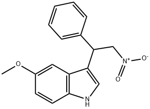 5-methoxy-3-(2'-nitro-1'-phenylethyl)-1H-indole