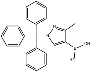 3-Methyl-1-trityl-1H-pyrazol-4-ylboronic acid