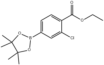 4-ETHOXYCARBONYL-3-CHLOROPHENYLBORONIC ACID, PINACOL ESTER