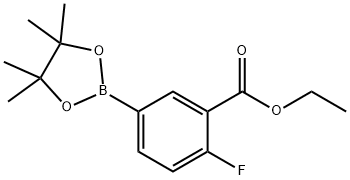 2-氟-5-(4,4,5,5-四甲基-1,3,2-二氧硼烷-2-基)苯甲酸乙酯